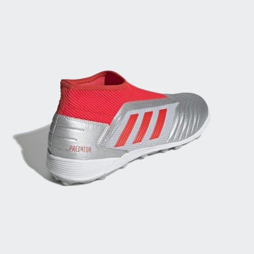 Adidas Predator 19.3 Laceless TF - Bạc/Đỏ - G27941