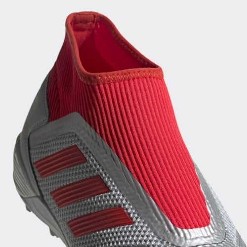 Adidas Predator 19.3 Laceless TF - Bạc/Đỏ - G27941