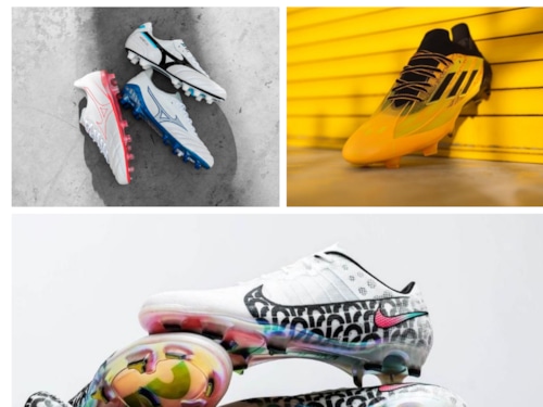 Công nghệ sản xuất giày đá bóng Adidas, Nike và Mizuno