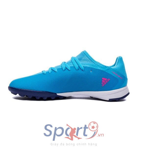 Adidas X Speedflow .3 TF Sapphire Edge - Xanh Ngọc/Hồng - GW7508