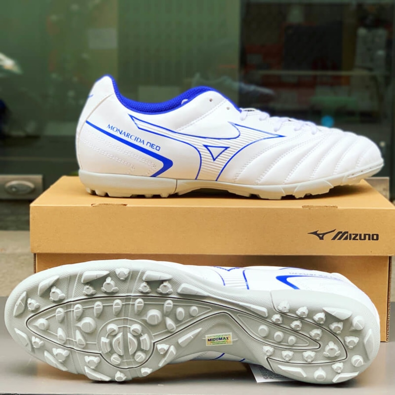 Mizuno Monarcida Neo II Select AS - P1GD222525 - Trắng Xanh