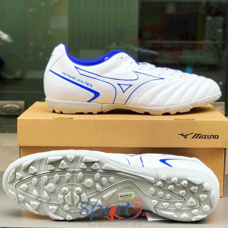 Mizuno Monarcida Neo II Select AS - P1GD222525 - Trắng Xanh