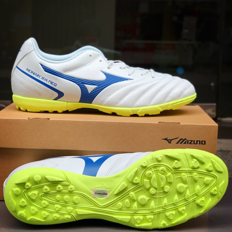 Mizuno Monarcida Neo II Select AS - P1GD222527 - Trắng Xanh/Vàng
