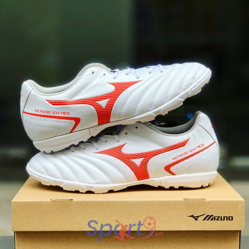 Mizuno Monarcida Neo II Select AS - P1GD222562 - Trắng/Cam