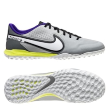 Nike Tiempo Legend 9 Academy TF - Smoke Grey/White/Volt