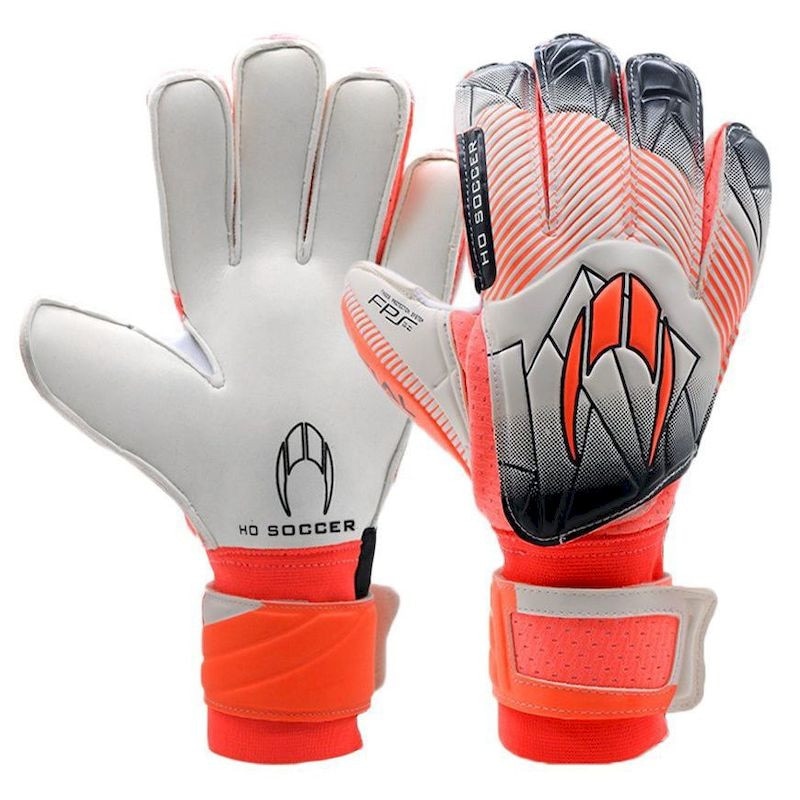 Găng tay thủ môn HO - Cam/ Bạc 