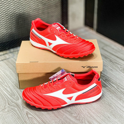 Mizuno Morelia TF - Q1GB210160 - Đỏ Trắng