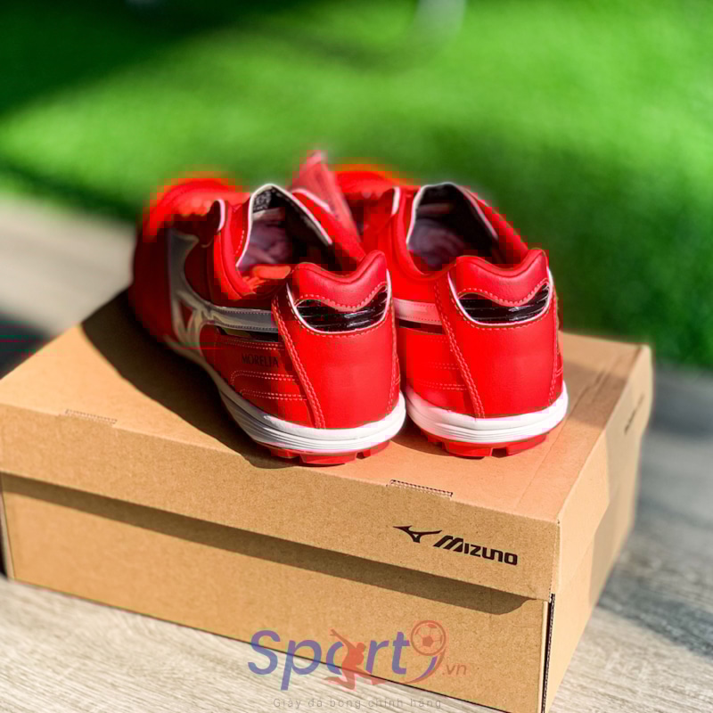 Mizuno Morelia TF - Q1GB210160 - Đỏ Trắng