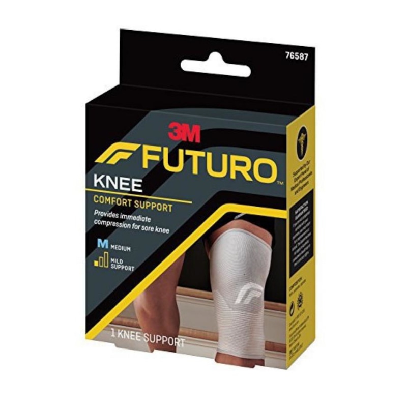 Bó gối cao cấp co giãn Futuro 76587ENR - Trắng