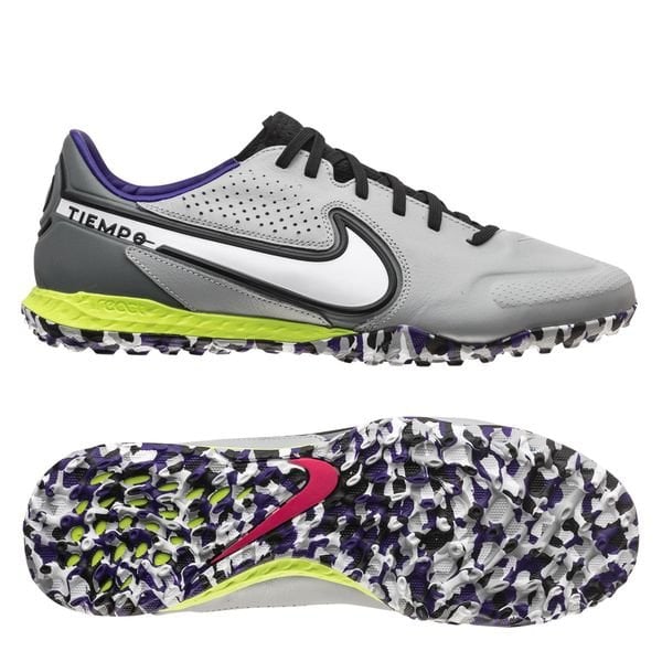 Nike Tiempo React Legend 9 Pro TF - Xám/Trắng