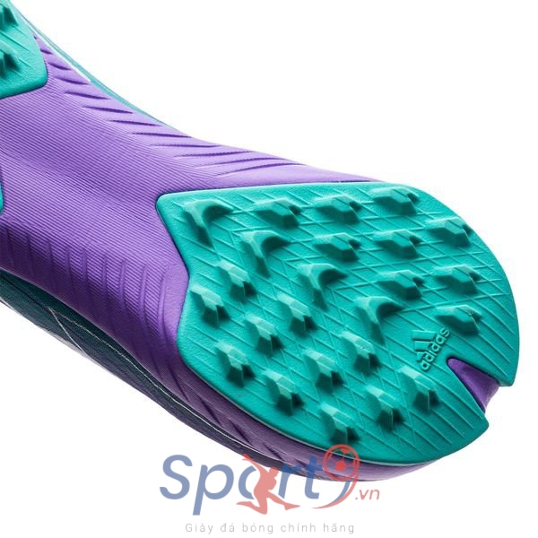 Adidas X Speedflow .3 TF Champions Code - Tím/Xanh Mint