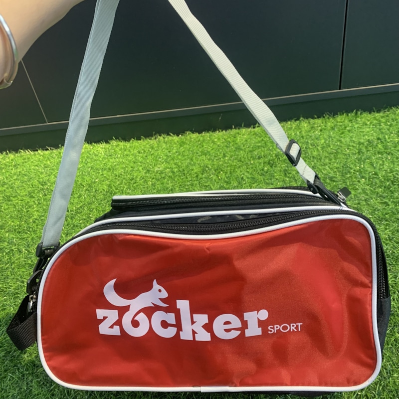 Túi đựng giày Zocker 2 ngăn - Màu đỏ