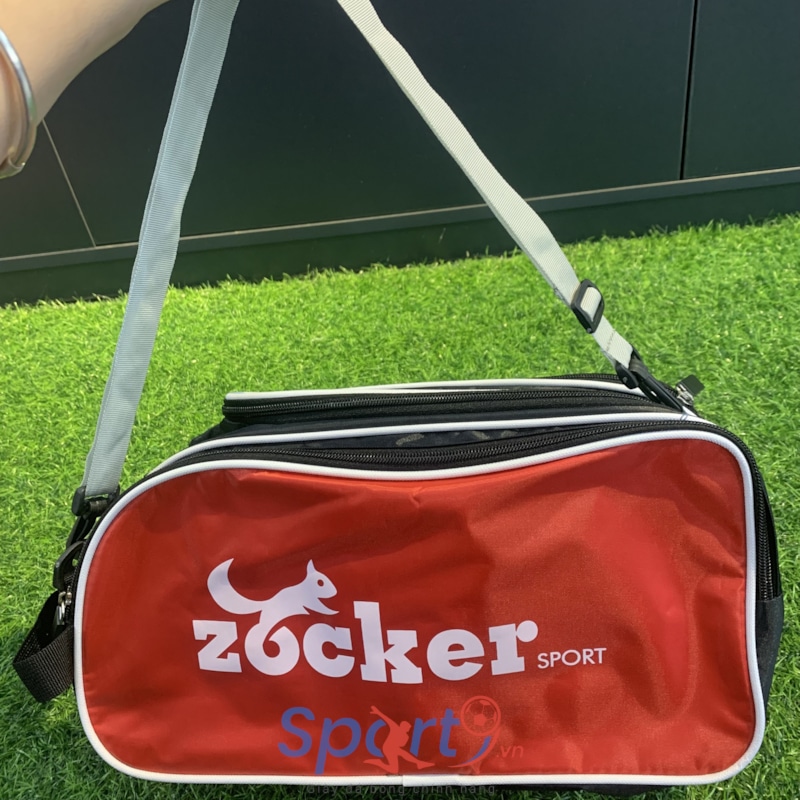 Túi đựng giày Zocker 2 ngăn - Màu đỏ