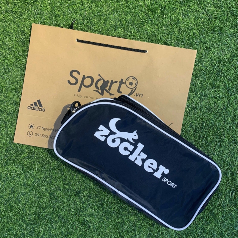 Túi đựng giày Zocker 2 ngăn - Màu đen