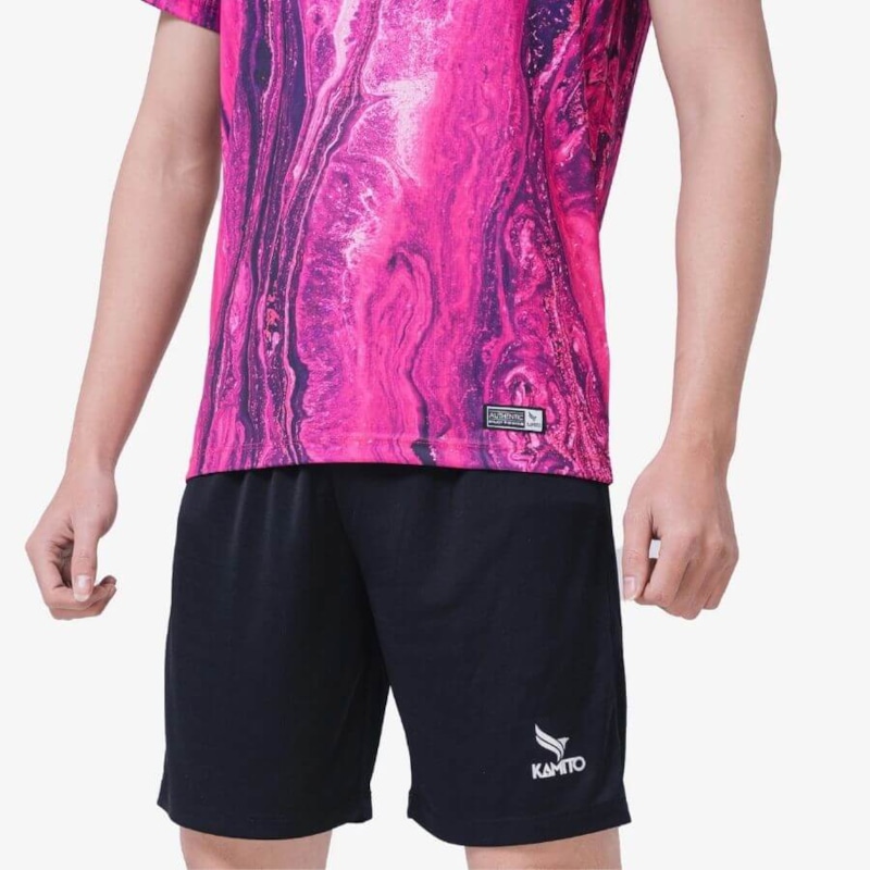 BỘ QUẦN ÁO BÓNG ĐÁ KAMITO LIGHTNING MÀU TÍM ĐEN
