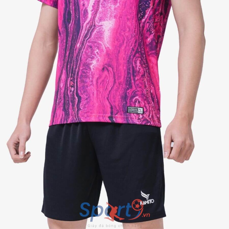 BỘ QUẦN ÁO BÓNG ĐÁ KAMITO LIGHTNING MÀU TÍM ĐEN