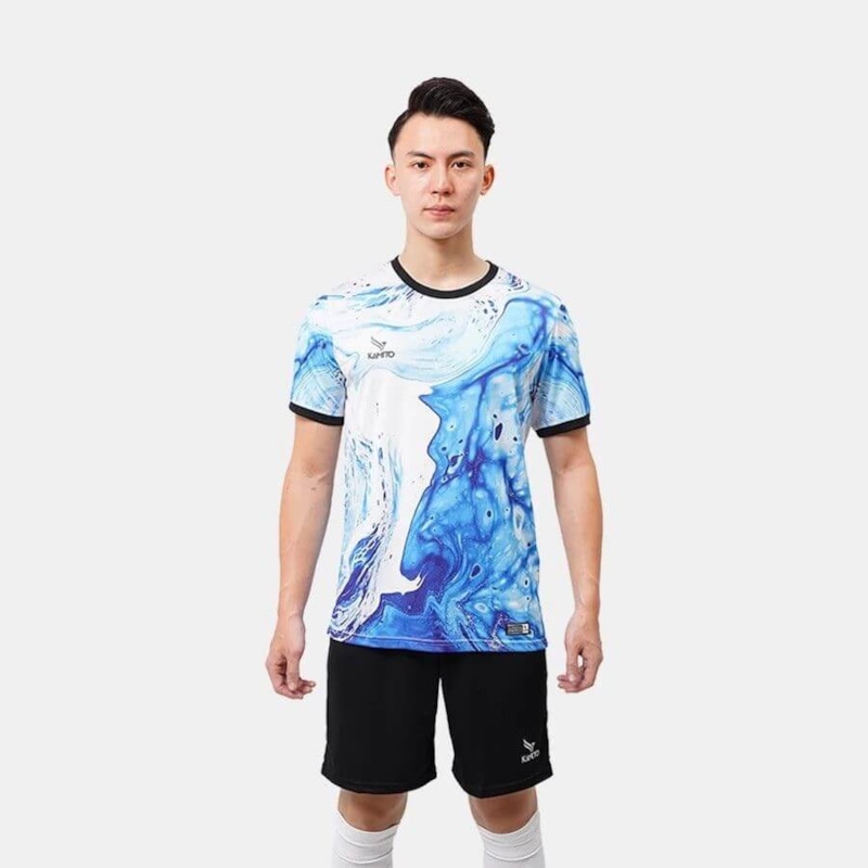 BỘ QUẦN ÁO BÓNG ĐÁ KAMITO ICEMAN - KMST220320 MÀU XANH NGỌC ĐEN