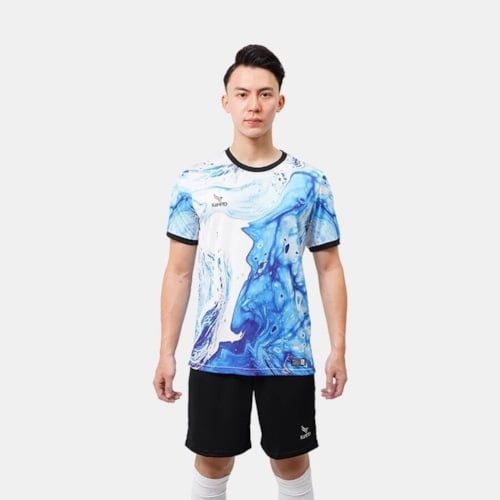 BỘ QUẦN ÁO BÓNG ĐÁ KAMITO ICEMAN - KMST220320 MÀU XANH NGỌC ĐEN