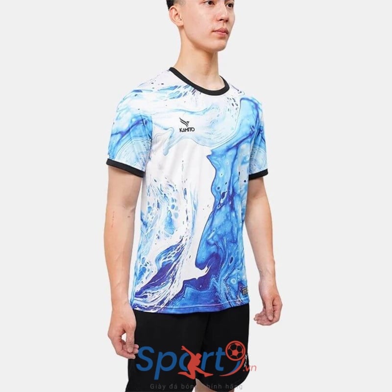 BỘ QUẦN ÁO BÓNG ĐÁ KAMITO ICEMAN - KMST220320 MÀU XANH NGỌC ĐEN