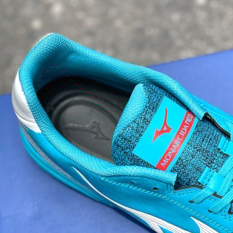 Mizuno Monarcida Neo Sala Pro TF - Q1GB212123 - Xanh Ngọc/Trắng