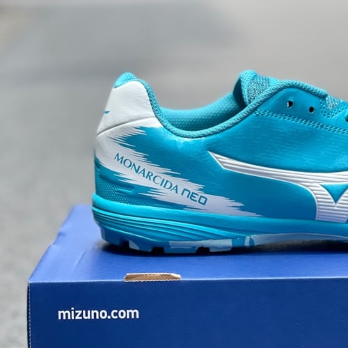 Mizuno Monarcida Neo Sala Pro TF - Q1GB212123 - Xanh Ngọc/Trắng