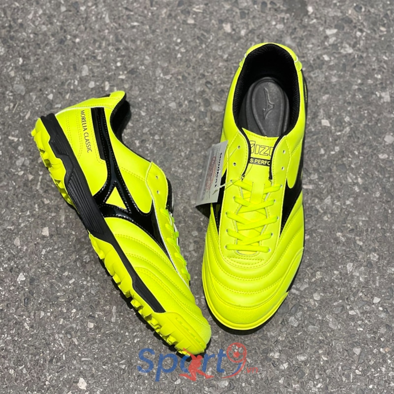 Mizuno Morelia Sala Classic TF - Q1GB220245 - Vàng/Đen