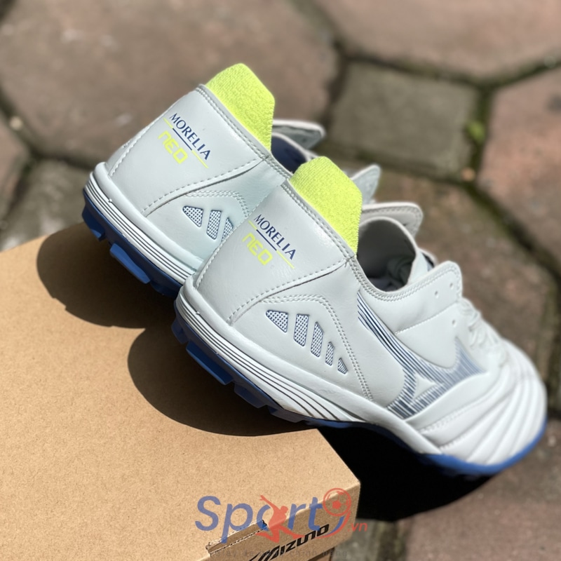 Mizuno Morelia Neo III Pro AS - P1GD228427 - Trắng Xanh/ Vàng