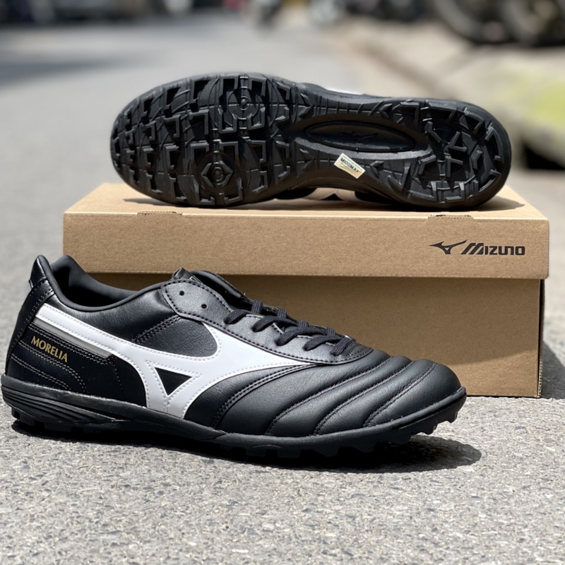 Mizuno Morelia TF - Q1GB220101 - Đen Trắng