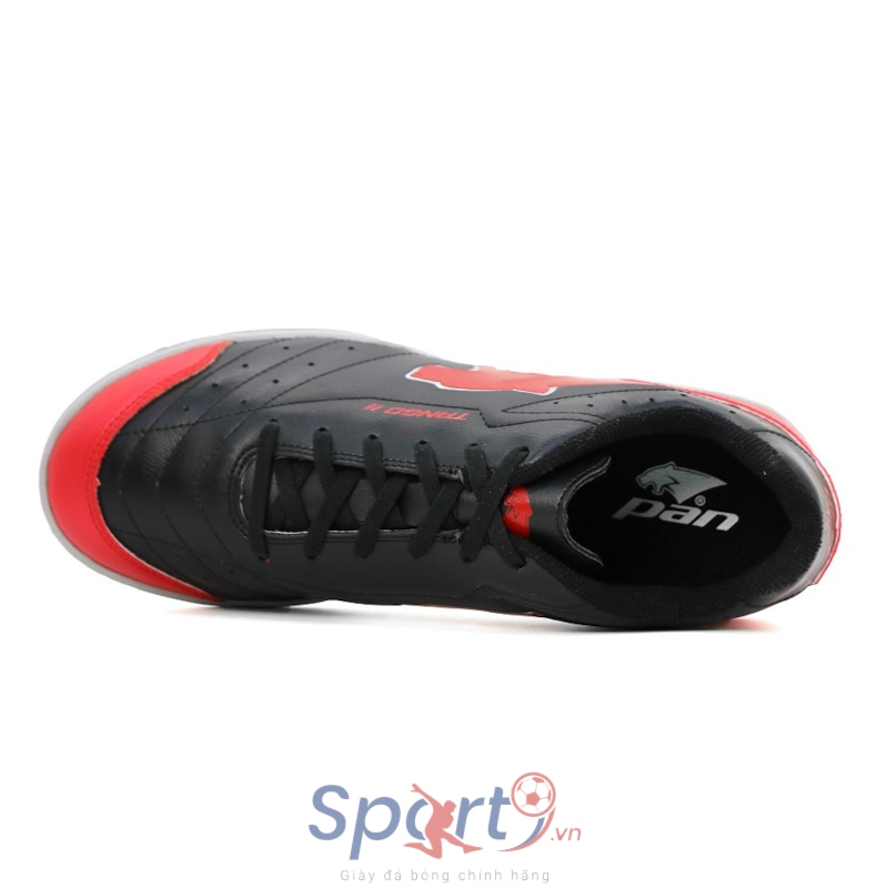 Giày bóng đá Pan TANGO II TF Đen/đỏ	