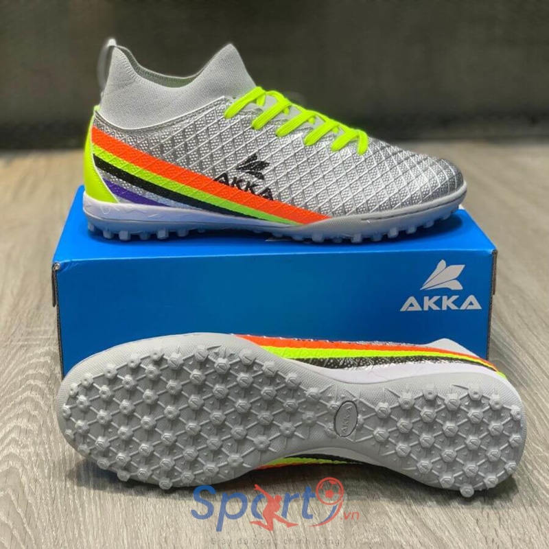 Giày bóng đá AKKA CONTROL 3 TF - Bạc