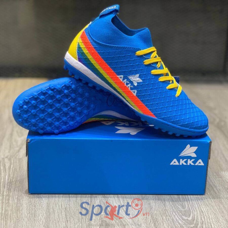 Giày bóng đá AKKA CONTROL 3 TF - Xanh Biển