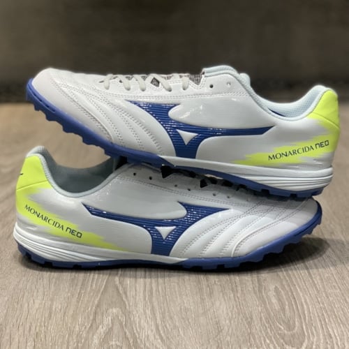 Mizuno Monarcida Neo Sala Pro TF - Q1GB222127 - Trắng/Xanh/Vàng