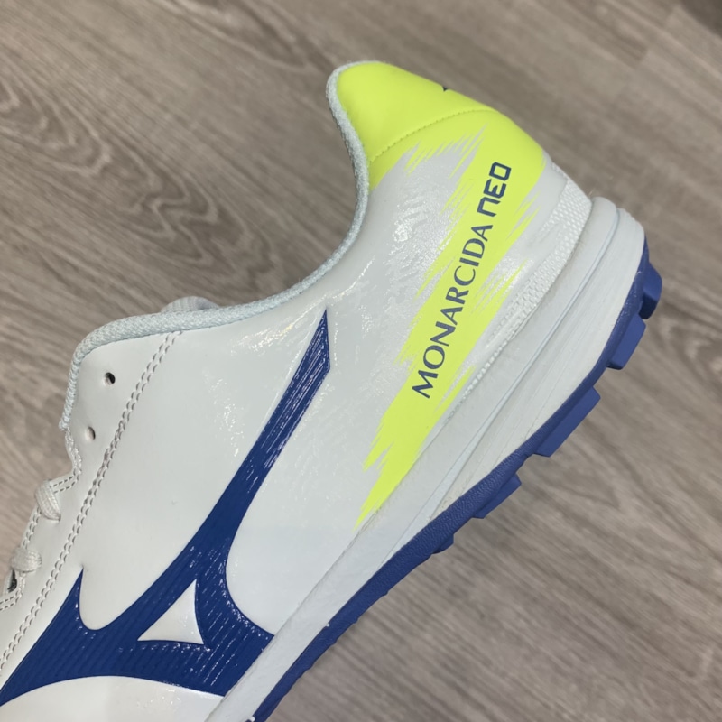 Mizuno Monarcida Neo Sala Pro TF - Q1GB222127 - Trắng/Xanh/Vàng