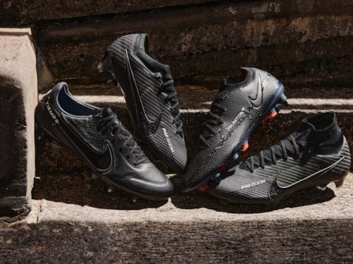 Nike tiết lộ bộ sưu tập giày đá bóng sắc đen mới nhất ‘Shadow Pack’