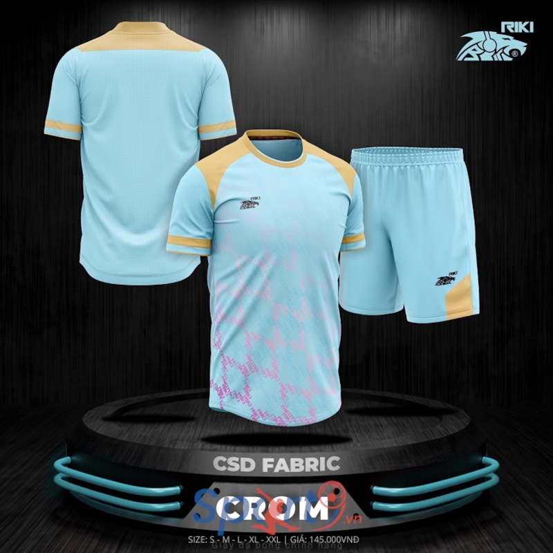 BỘ QUẦN ÁO BÓNG ĐÁ RIKI CROM