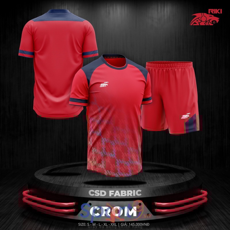 BỘ QUẦN ÁO BÓNG ĐÁ RIKI CROM