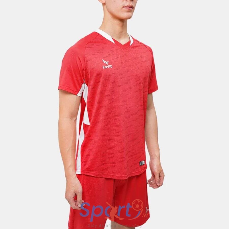 BỘ QUẦN ÁO BÓNG ĐÁ BECAMEX BÌNH DƯƠNG 2022 - KMSH220210 - Màu đỏ