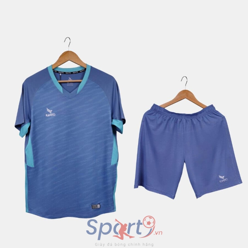 BỘ QUẦN ÁO BÓNG ĐÁ BECAMEX BÌNH DƯƠNG 2022 - KMSH220290 - Màu xám xanh