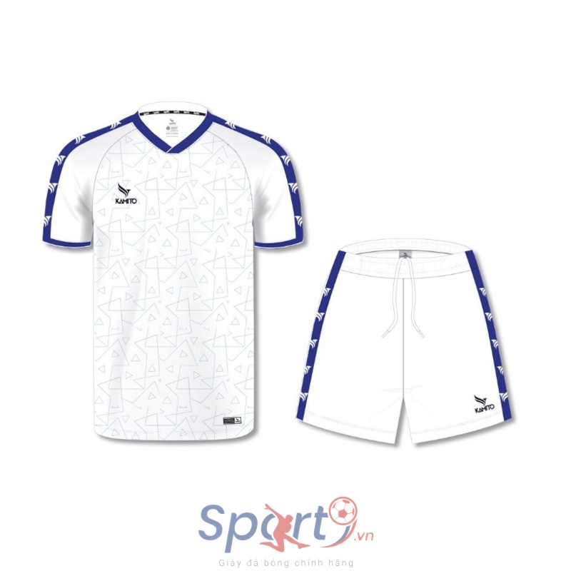 BỘ THI ĐẤU BÓNG ĐÁ ĐÀ NẴNG KAMITO - KMSH210450 - MÀU TRẮNG