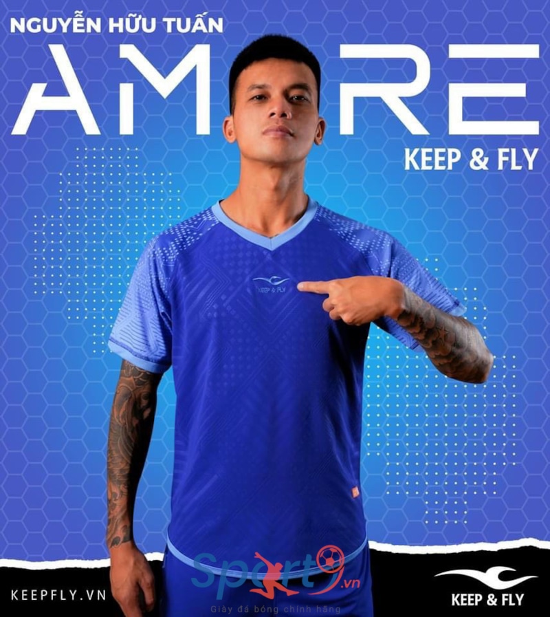 ÁO ĐÁ BÓNG KEEP&FLY AMORE 