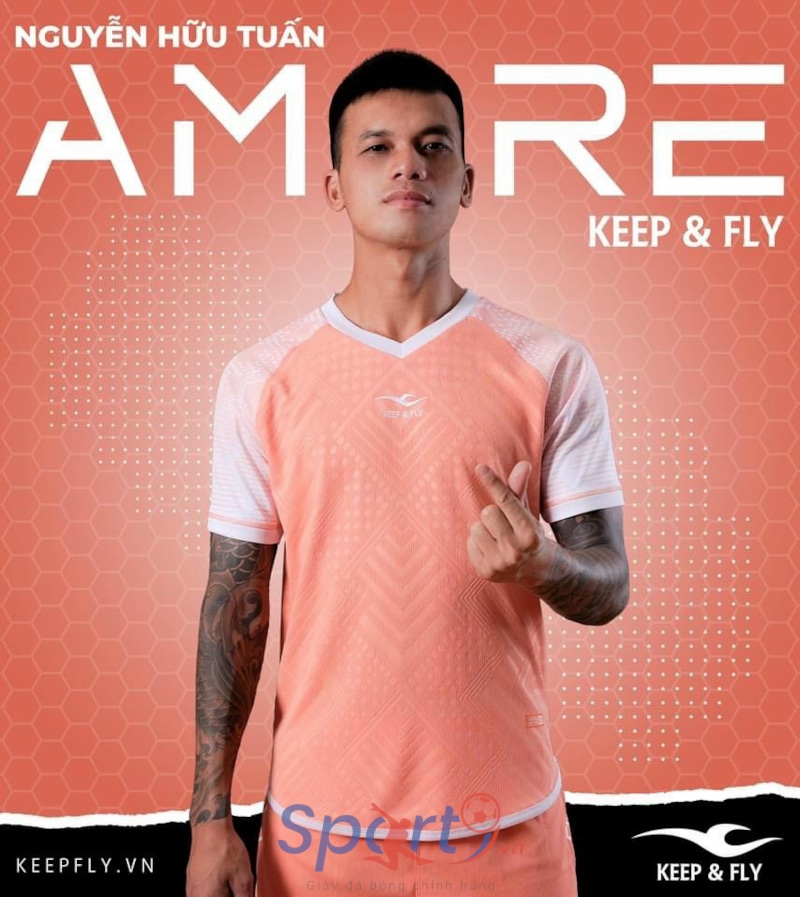 ÁO ĐÁ BÓNG KEEP&FLY AMORE 