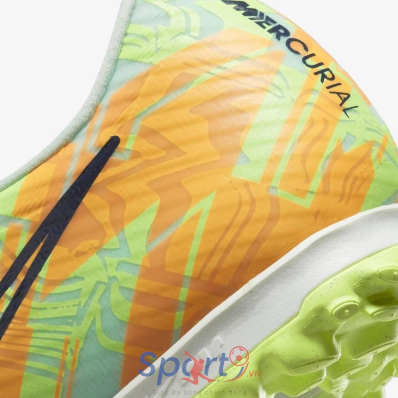 Nike Zoom Mercurial Vapor 15 Academy TF - Xanh Cam - DJ5635-343