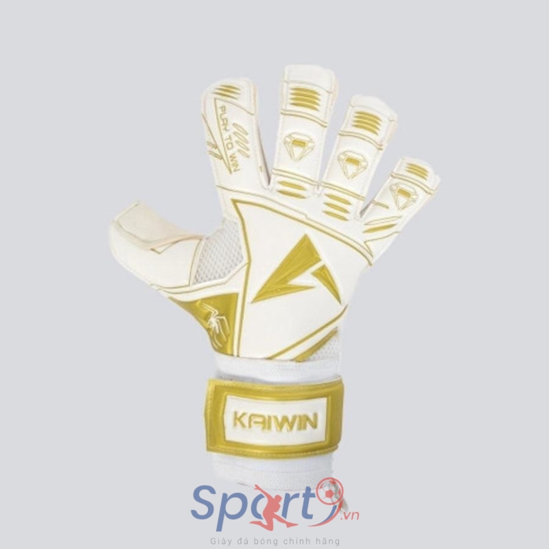 Găng tay thủ môn Kaiwin Spider 2022 - Màu Trắng