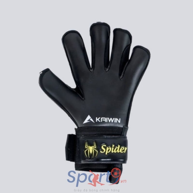 Găng tay thủ môn Kaiwin Spider 2022 - Màu Đen	