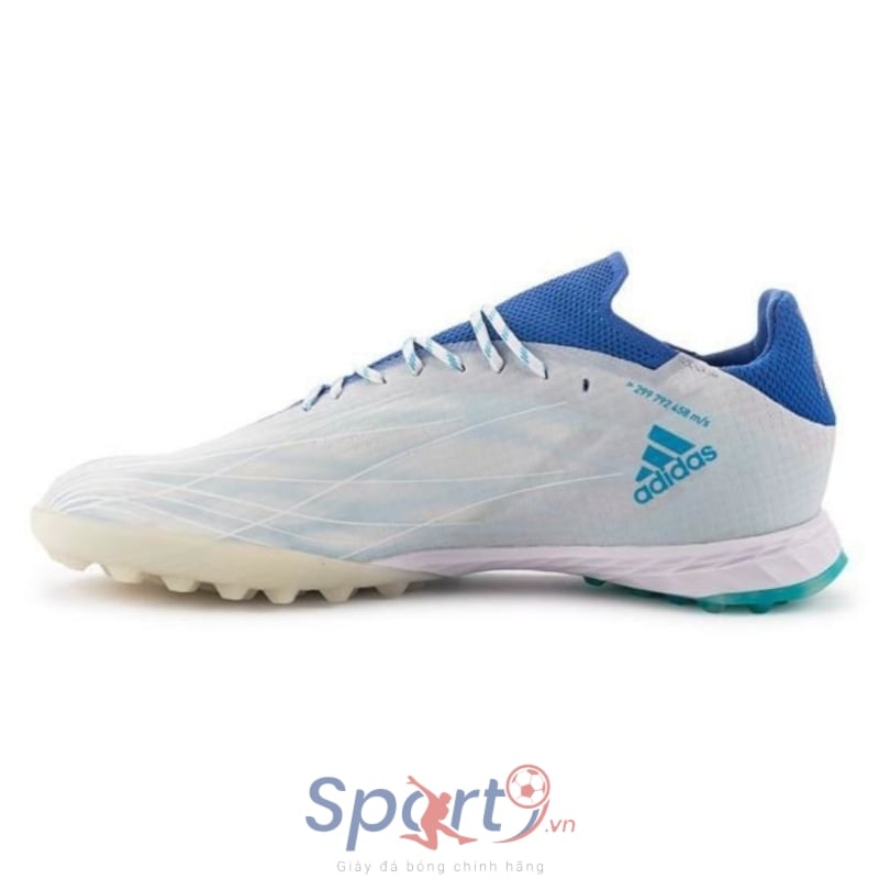 Adidas X Speedflow .1 TF Diamond Edge - Trắng/Xanh - GW7473