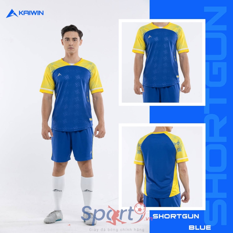 BỘ QUẦN ÁO BÓNG ĐÁ KAIWIN SHORTGUN MÀU XANH BÍCH