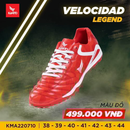 Kamito Velocidad Legend - KMA220710 - Màu Đỏ
