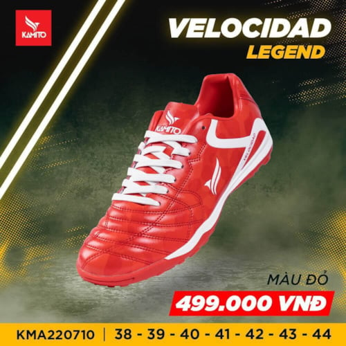 Kamito Velocidad Legend - KMA220710 - Màu Đỏ