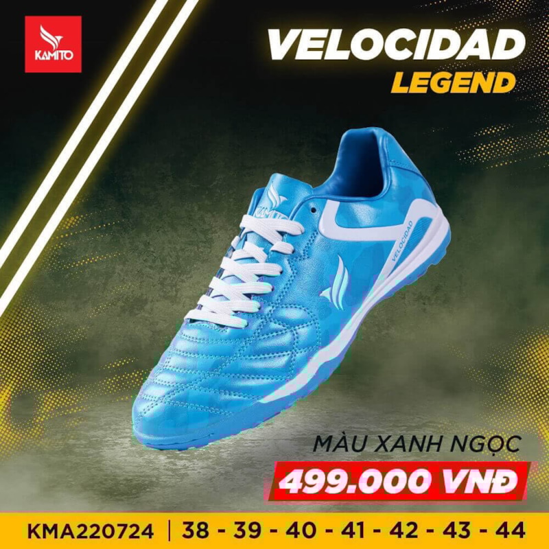Kamito Velocidad Legend - KMA220724 - Màu Xanh Ngọc