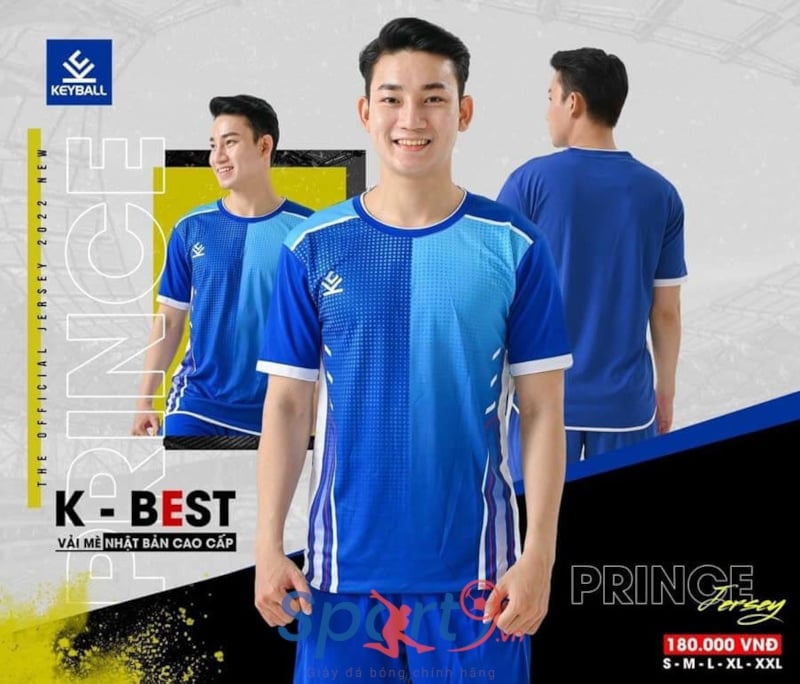 BỘ QUẦN ÁO BÓNG ĐÁ KEYBALL MÀU HỒNG